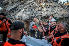 مجزرة جديدة شمال غزة.. عائلة فلسطينية تُباد بالكامل (صور)