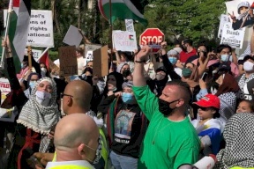 مسيرات حاشدة تجوب المدن الأميركية رفضاً للعدوان على غزة