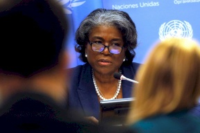 ماذا قالت ممثلة الولايات المتحدة في مجلس الأمن عما يجري في فلسطين؟