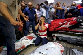 حصيلة العدوان على غزة: 219 شهيدا بينهـم 63 طفلا