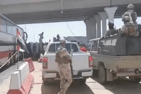 فيديو- الجيش العراقي يتوجه للحدود مع الأردن لمساندة فلسطين