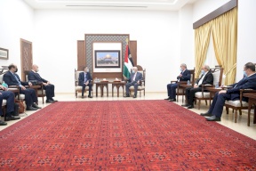 الرئيس يستقبل الوفد الأمني المصري