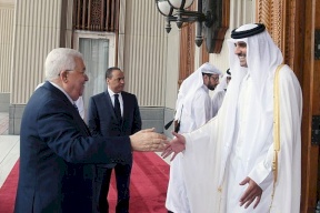 امير قطر يؤكد للرئيس: نبذل جهودا مع الأطراف الدولية لتثبيت التهدئة في غزة