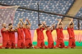 منتخب فلسطين يتغلب على سنغافورة برباعية نظيفة