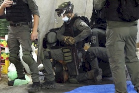 توتر  في باب العامود بعد اقتحام بن غفير