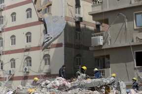 انتشال 3 جثث من أنقاض عقار قديم منهار وسط الإسكندرية