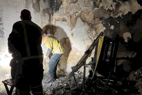 وفاة رجل وزوجته في حريق منزل بالقدس