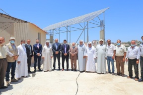 بدعم من جوال: بلدية خزاعة تفتتح مشروع الطاقة الشمسية