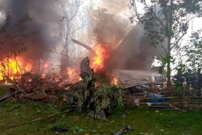 تحطم طائرة عسكرية تقل 85 شخصا في الفلبين