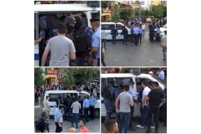  الشرطة: أوقفنا عددا من الأشخاص لتجمعهم دون موافقة برام الله