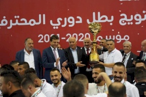"Ooredoo" والاتحاد الفلسطيني لكرة القدم يتوجان بطل دوري المحترفين