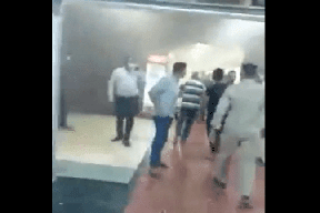 بالفيديو.. اللحظات الأولى لاندلاع حريق مستشفى مرضى كورونا بالعراق