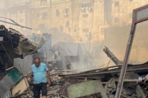 "المنظمات الأهلية" تطالب بإجراء تحقيق بانفجار سوق الزاوية في غزة