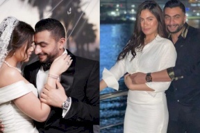فنانة مصرية تنشر صورة بالخطأ من شهر العسل وتحذفها فوراً!