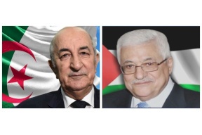 الرئيس عباس: نثمن مواقف الجزائر الداعمة للقضية الفلسطينية