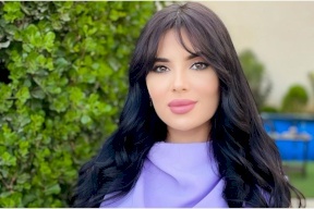 صورة- لينا قيشاوي تتلقى التهاني بعد ظهور علامات الحمل عليها