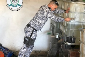 اغلاق نقطتين بيع وقود مهرب وضبط 4000 لتر جنوب بيت لحم
