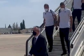 نجاة فريق ريال مدريد من حادث مروع كان سيقتلهم جميعا! (صور وفيديو)