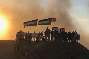 إصابات بقمع الاحتلال تظاهرة سلمية جنوب قطاع غزة