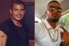 الجمهور يتهم محمد رمضان بإستفزاز عمرو دياب بهذا التصرف (فيديو)