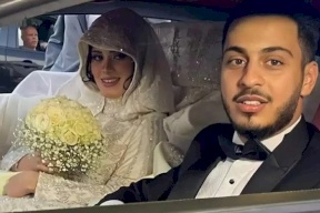 الصور الأولى من شهر عسل الوليد مقداد وزوجته نور.. لن تتوقعوا مع من يقضونه!
