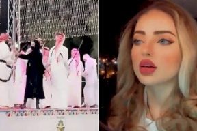 السعودية.. مُقتحمة "رقصة العرضة" تكشف سبب فعلتها وتوجه رسالة تهديد! (شاهد)