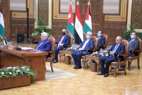 بدء اجتماع قمة "فلسطينية مصرية أردنية" في القاهرة
