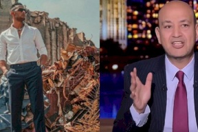 عمرو أديب يعتذر للبنانيين نيابة عن محمد رمضان بسبب فعلته الأخيرة بمرفأ بيروت!