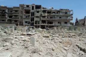 روسيا تنهي نبش قبور مخيم اليرموك للبحث عن رفات جنود إسرائيليين