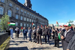 إحياء يوم العَلَم الفلسطيني في الدنمارك