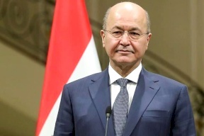 الرئيس العراقي: لا سلام دون تلبية كامل حقوق الفلسطينيين