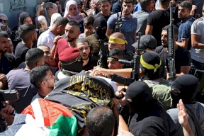 برقين تشيّع شهيدها أسامة صبح