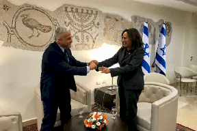 هاريس تلتقي لابيد: الإدارة الأميركية ملتزمة لإسرائيل وأمنها