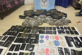  الشرطة تضبط كميات ضخمة من المخدرات في الخليل