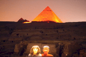 مصر.. حسم الجدل حول باب الأهرام السري العجيب