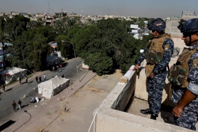 اعتصام الفصائل متواصل ببغداد..والتشكيك بالانتخابات أيضاً