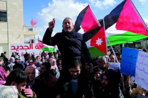 سعي أردني فلسطيني لزيادة التبادل التجاري