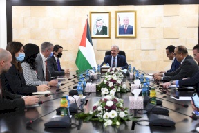 اشتية يستقبل كبير مستشاري الولايات المتحدة لشؤون الطاقة