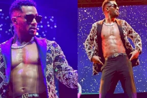 حركة محمد رمضان أمام جمهوره في دبي تثير الغضب! (شاهد)