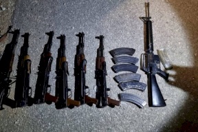 جيش الاحتلال: إحباط محاولة تهريب أسلحة عبر الحدود الأردنية