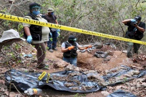 اكتشاف مقبرة سرية بها 65 جثة شرق المكسيك