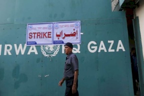 إضراب شامل في مرافق ومؤسسات الأونروا اليوم