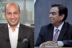 قناة "العربية" تتعمّد إهانة جورج قرداحي بعد استقالته.. هذا ما فعله المذيع! (فيديو)