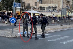 ماذا طلبت المجندة الإسرائيلية التي أعدمت جريح القدس؟ 