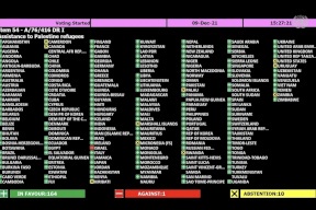 "الجمعية العامة" تعتمد 5 قرارات لصالح فلسطين بأغلبية ساحقة