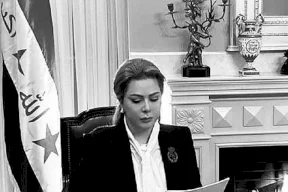 صورة| "قصيدة بخط والدها من سجنه"... رغد صدام حسين توجه رسالة إلى دولة خليجية