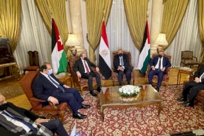 القاهرة: الشيخ وشكري والصفدي يبحثون مستجدات القضية الفلسطينية