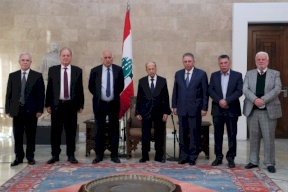 ما الذي بحثه وفد مركزية فتح مع الرئيس اللبناني؟