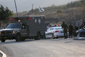 مسيرة مركبات أمام حاجز "شافي شمرون" اليوم 