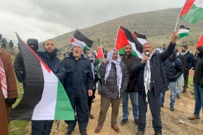 إصابات خلال مواجهات مع الاحتلال في بيت دجن